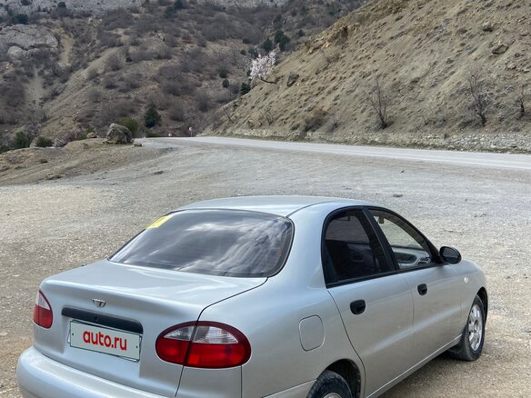 2001 Daewoo Lanos, серый, 410000 рублей - вид 2