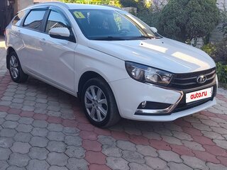 2020 Lada (ВАЗ) Vesta SW I, белый, 1150000 рублей, вид 2