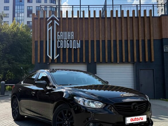 2016 Mazda 6 III (GJ) Рестайлинг, чёрный, 1399999 рублей - вид 15