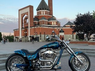 2012 Harley-Davidson Breakout, синий, 1250000 рублей, вид 2