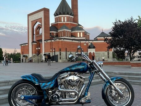 2012 Harley-Davidson Breakout, синий, 1250000 рублей, вид 2