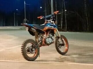 2024 Kayo Evolution YX140EM, синий, 100000 рублей - вид 6