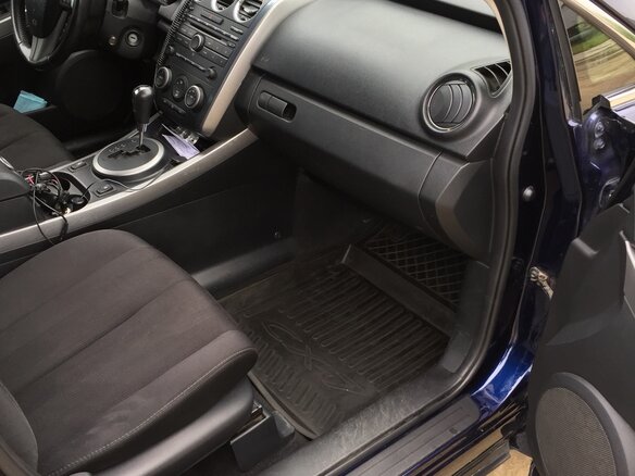 2011 Mazda CX-7 I Рестайлинг, синий, 1050000 рублей - вид 19