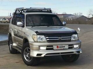 1997 Toyota Land Cruiser Prado 90 Series, серый, 1355000 рублей, вид 1