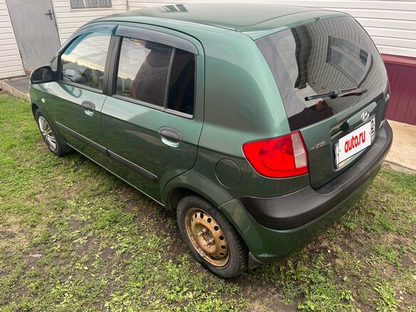 2006 Hyundai Getz I Рестайлинг, зелёный, 350000 рублей - вид 4