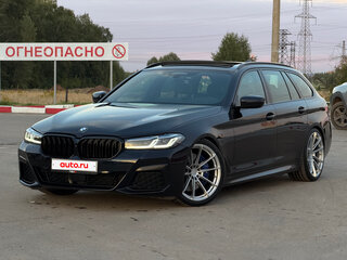 2021 BMW 5 серии 540d xDrive VII (G30/G31/G38) Рестайлинг, синий, 5900000 рублей, вид 1
