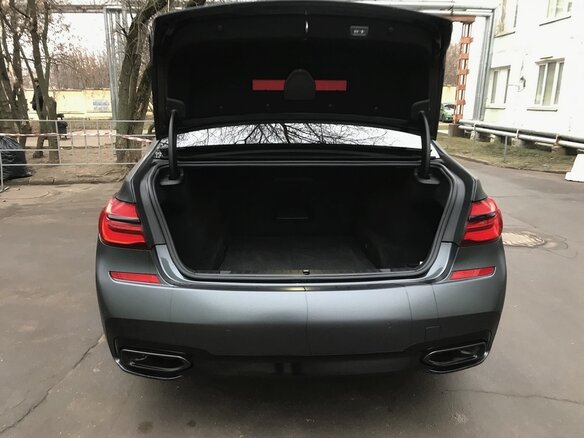 2016 BMW 7 серии 740d xDrive VI (G11/G12), серый - вид 10