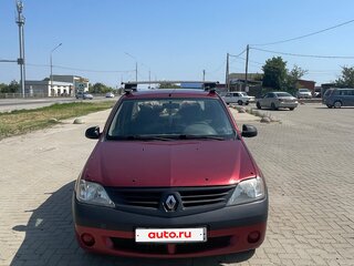 2009 Renault Logan I, красный, 380000 рублей, вид 1
