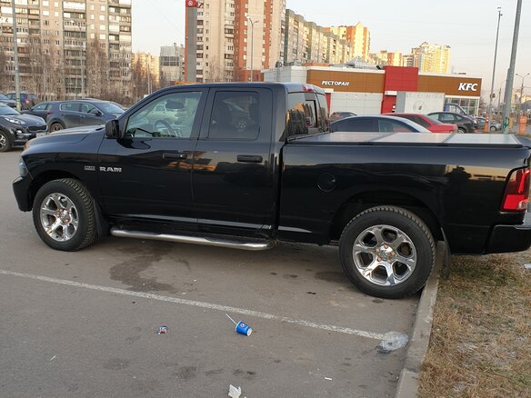 2008 Dodge RAM IV (DS/DJ), чёрный - вид 4