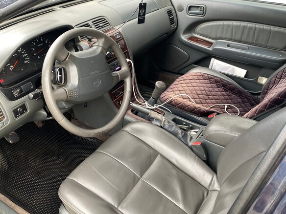 1999 Nissan Maxima IV (A32), синий, 300000 рублей - вид 5