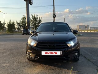 2021 Lada (ВАЗ) Granta I Рестайлинг, чёрный, 680000 рублей, вид 3