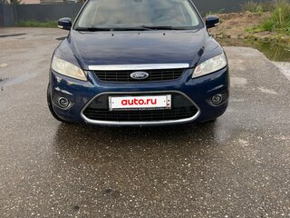 2008 Ford Focus II Рестайлинг, синий, 395000 рублей, вид 1