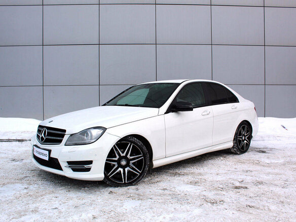 2013 Mercedes-Benz C-Класс 180 III (W204) Рестайлинг, белый