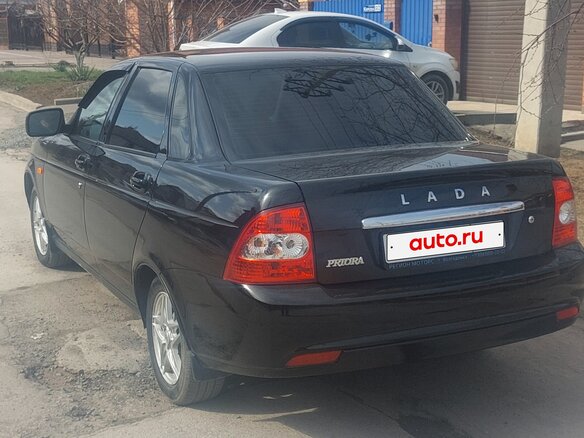 2018 Lada (ВАЗ) Priora I Рестайлинг, чёрный, 750000 рублей - вид 7