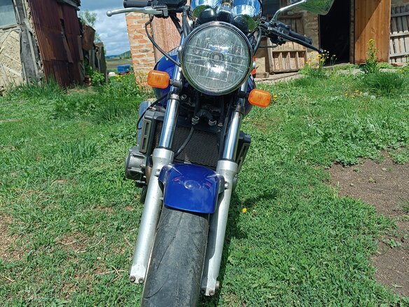 1994 Honda CB 400 Super Four, синий, 300000 рублей - вид 3