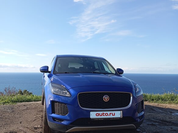 2018 Jaguar E-Pace I, синий, 2900000 рублей