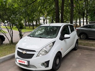 2012 Chevrolet Spark III, белый, 560000 рублей, вид 1