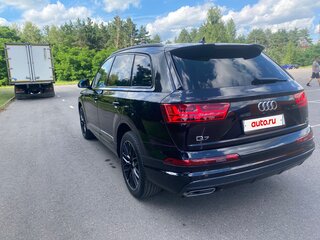 2018 Audi Q7 II (4M), чёрный, 3801070 рублей, вид 4