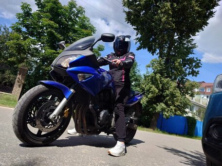2006 Honda CBF 600, синий, 420000 рублей, вид 2