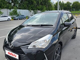 2018 Toyota Vitz III (XP130) Рестайлинг 2, чёрный, 1111111 рублей, вид 1
