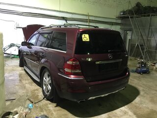 2006 Mercedes-Benz GL-Класс 450 I (X164), пурпурный, 1000000 рублей, вид 4