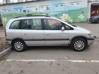 2004 Opel Zafira A Рестайлинг, серебристый, 450000 рублей, вид 5