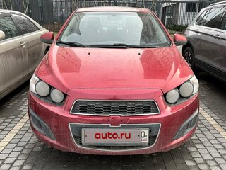2012 Chevrolet Aveo II, красный, 750000 рублей, вид 1