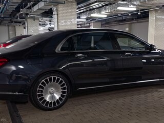 2017 Mercedes-Benz Maybach S-Класс 560 I (X222) Рестайлинг, чёрный, 6590000 рублей, вид 5