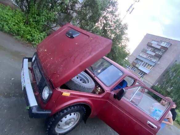 1981 Lada (ВАЗ) 2121 (4x4) I, красный, 210000 рублей - вид 14