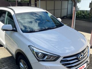 2016 Hyundai Santa Fe III Рестайлинг, белый, 2380000 рублей, вид 3