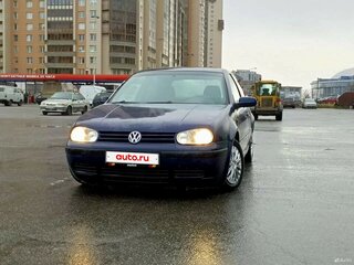 2002 Volkswagen Golf IV, синий, 290000 рублей, вид 4