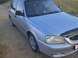 2006 Hyundai Accent ТагАЗ II, серебристый, 450000 рублей, вид 2