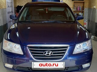 2008 Hyundai Sonata V (NF), синий, 595000 рублей, вид 2