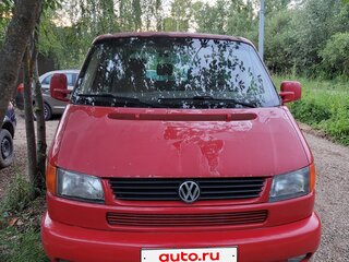 2001 Volkswagen EuroVan T4 Рестайлинг, красный, 770000 рублей, вид 2