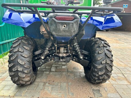 2021 Yamaha Grizzly 700, синий, 1100000 рублей, вид 3