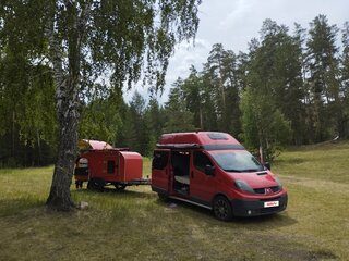 2005 Renault Trafic II, пурпурный, 1100000 рублей, вид 1