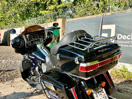 2010 Harley-Davidson Electra Glide, фиолетовый, 1000000 рублей, вид 4