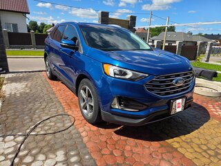 2020 Ford Edge II Рестайлинг, синий, 1700000 рублей, вид 3