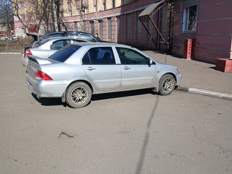 2001 Mitsubishi Lancer IX, серебристый, 160000 рублей, вид 2