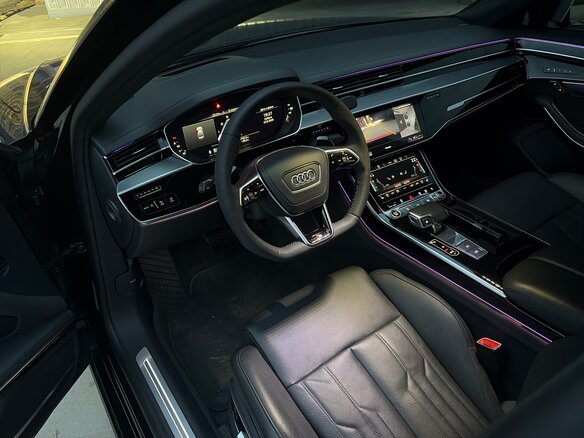 2023 Audi A8 50 TDI IV (D5) Рестайлинг, чёрный, 6300000 рублей - вид 10