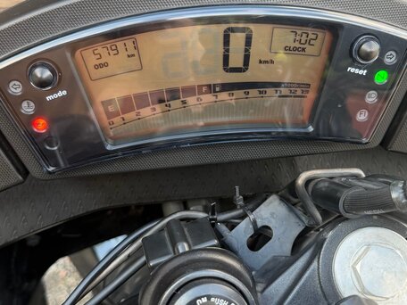 2010 Kawasaki ER-6F (Ninja 650R), чёрный, 380000 рублей, вид 4