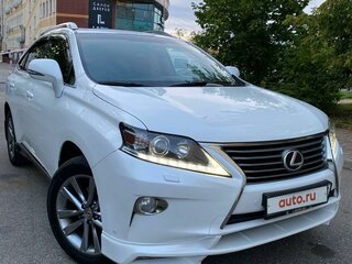 2015 Lexus RX 350 III Рестайлинг, белый, 3700000 рублей, вид 3