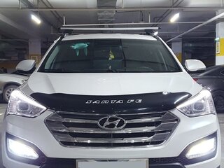 2014 Hyundai Santa Fe III, белый, 1830000 рублей, вид 3