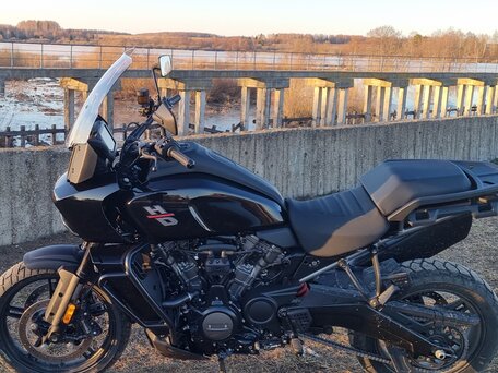 2021 Harley-Davidson Pan America, чёрный, 1500000 рублей, вид 4