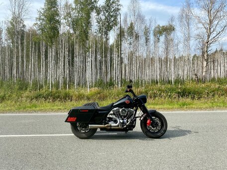2008 Harley-Davidson Road King, чёрный, 849000 рублей, вид 4