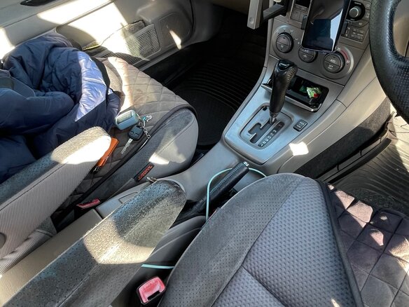 2003 Subaru Forester II, серебристый, 555000 рублей - вид 13