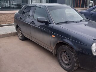 2008 Lada (ВАЗ) Priora I, чёрный, 205000 рублей, вид 4