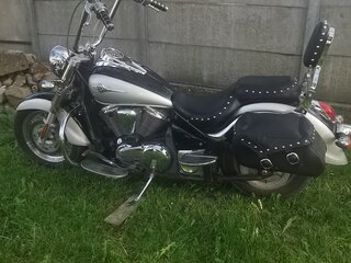 2007 Kawasaki VN900 Vulcan, чёрный, 466977 рублей, вид 1