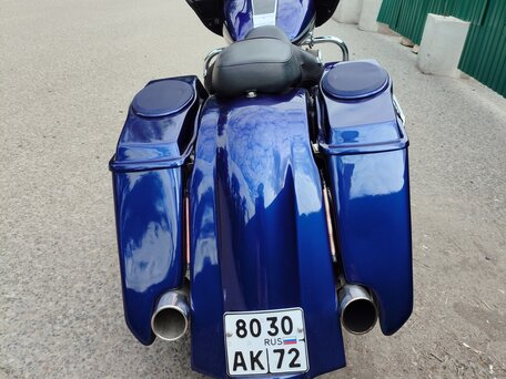 2006 Harley-Davidson Road Glide, синий, 1200000 рублей, вид 2