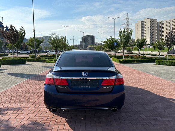 2014 Honda Accord IX, синий, 1750000 рублей - вид 3